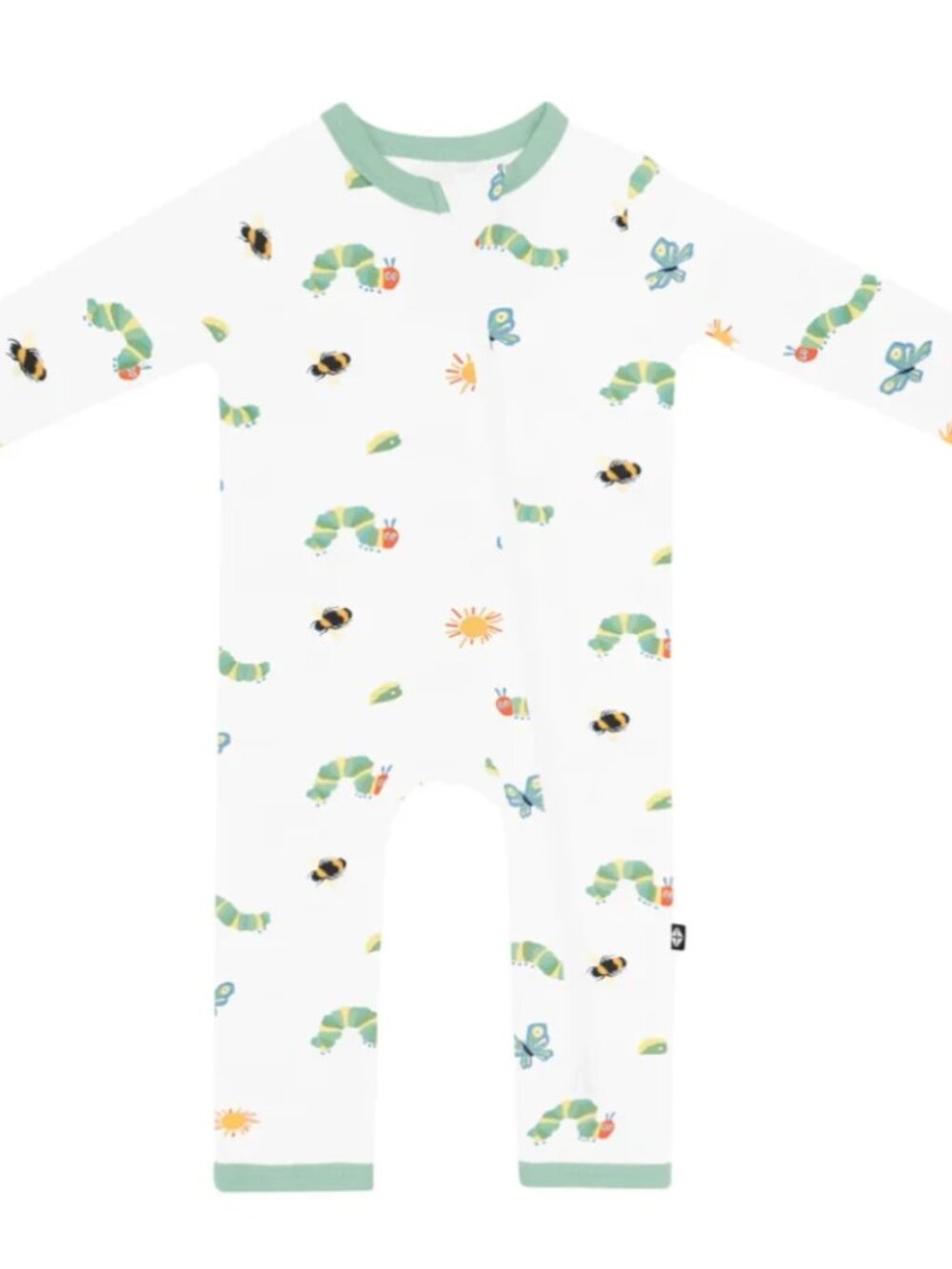 Baby – 0-3M – Gently Loved Kyte Baby Zippered Romper – Hungry Caterpillar